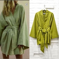 7 MODELS OF LINEN KIMONO *many colors, many sizes *chat admin