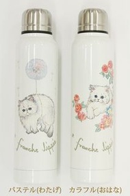 日本品牌 franche lippee 貓咪 保溫杯 保溫瓶