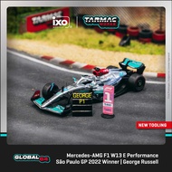 Tarmac Works 1:64 Mercedes-AMG F1 W13 E Performance George Russell 63 Sao Paulo Grand Prix 2022 Win