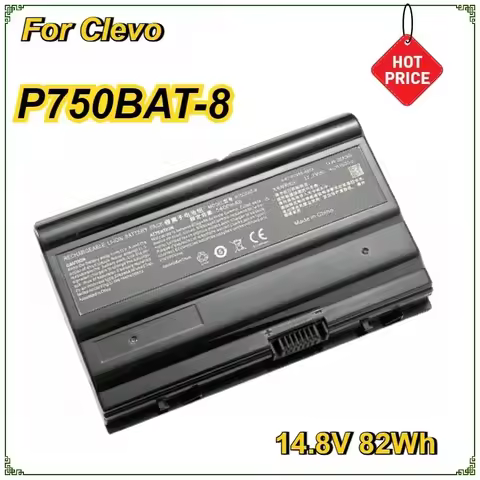 New P750BAT-8 Laptop Battery for Clevo P750 P750ZM P750S P751 P751ZM P751DM for Terrans Force X599 X