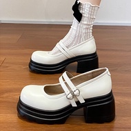 7.5cm Square Sole Buckle Doll Shoes L590-2588