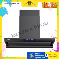 Livinox 2580m3/hr Compact Slanted Chimney Hood LCH-BARTEK DC-90BL (Smart Motion Sensor)