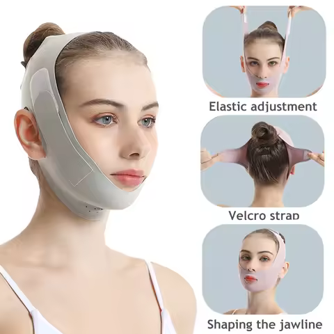 Double Chin Face Sheath Masque Double Menton Face Bandage Anti Wrinkle Slimming Double Chin Mask Lif