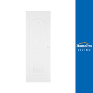 AZLE ประตูห้องน้ำ UPVC PZ2 70X200 ซม. สีขาว เจาะลูกบิด จัดส่งโดย HomePro