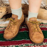 Tsubasa.Y│ UK3 Dr.Martens 低筒麂皮棕色 G02 英製 老馬汀 皮鞋