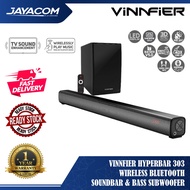 Vinnfier Hyperbar 303 Wireless Bluetooth Soundbar & Bass Subwoofer