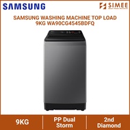 SAMSUNG WASHING MACHINE TOP LOAD 9KG WA90CG4545BDFQ