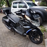 MODIFIKASI FULLSET PCX NEW + COVER STANG (HITAM Glossy)