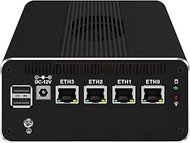 Micro Firewall Appliance, Mini PC, Mikrotik, OPNsense, VPN, Router PC, N200, RJ52, 4 x 2.5GbE I226-V