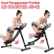 ORANGE Alat Olahraga Fitness Gym Alat Latihan Perut - AB Coaster Pengecil Perut Olahraga Gym Rumah