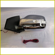 ◈ ❤ ◴ ISUZU SPORTIVO - CROSSWIND - SIDE MIRROR - POWER - CHROME WITH LIGHT 2001-UP LEFT or RIGHT SI