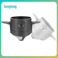 LT  Convenient Coffee Brewing Portable Coffee Maker Coffee Dripper Paperless Coffee Dripper Strong High Quality Stainless Steel Filter Coffee Filter Perfect Coffee Every Time