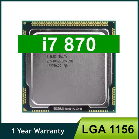 i7 870 2.93GHz Quad-Core L3 8M LGA 1156 CPU SLBJG 95W