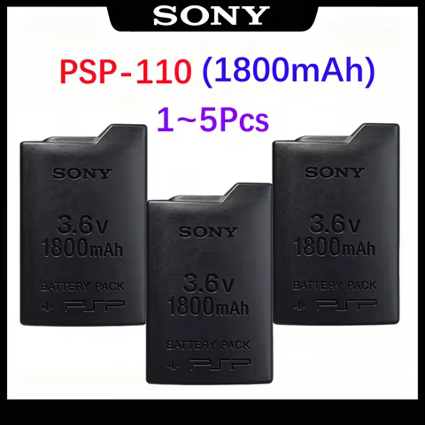 SONY BATTERY 1800mAh 3.6V Lithium Rechargeable Battery Pack For Sony PSP-110 PSP-1001 PSP1000 PlaySt