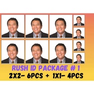 ID PICTURE 1"x1" / 2"x2" / 1.5"x1.5"
