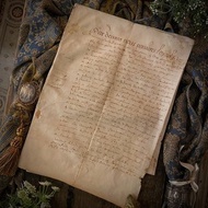 1614年17世紀法王路易十三時期 法文古董羊皮紙古文卷