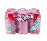 [Xả cận date 11/25][Lon 355ML] Nước Ngọt Welchs Hàn Quốc Thơm Ngon Có 3 Vị Nho Tím Nho Xanh Dâu - Hà