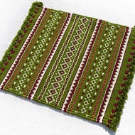 野餐手工織布地毯 野餐墊 純羊毛編織地毯 Boho民族風野餐墊-伊朗