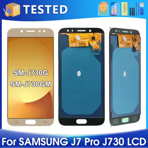 5.5''J730 For Samsung For J7 Pro J730F J730GM/DS J730G/DS LCD Display Touch Screen Digitizer Assembl
