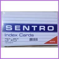 ✙ ♙ ㍿ White Index cards 3" x 5' 100 sheets index cards, White Index Card 1/8 size