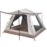 [in stock] Tent Outdoor3-4Beachwear Thickened Rainproof2Fully Automatic Double Camping Tent Quick Op