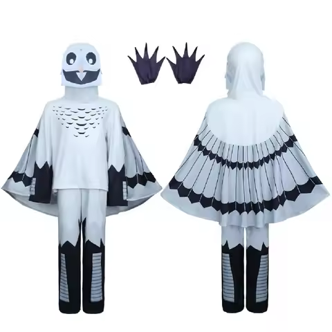 99 Nights In The Forest Deer Owl Kids Cosplay Costume Deer Owl Animal Cosplay Suit Halloween Party C