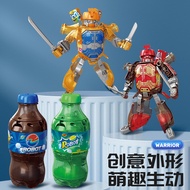 Transformers Beverage Bottle Robot Model Boy Children Boy 7.3