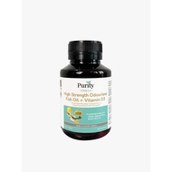 Purityfic OMEGA ODOURLESS FISH OIL 1500 MG + VITAMIN D3 60 Tablets