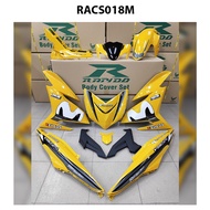 RAPIDO COVER SET Y15ZR V1/V2 MOVISTAR GP YELLOW (STICKER TANAM/AIRBRUSH) - RACS019 RACS018