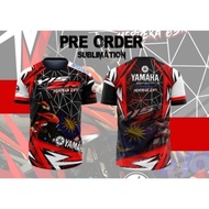 Exclusive Y15 Yamaha 63TH Merdeka Sublimation Tshirt 3D T Shirt Size XXS-6XL