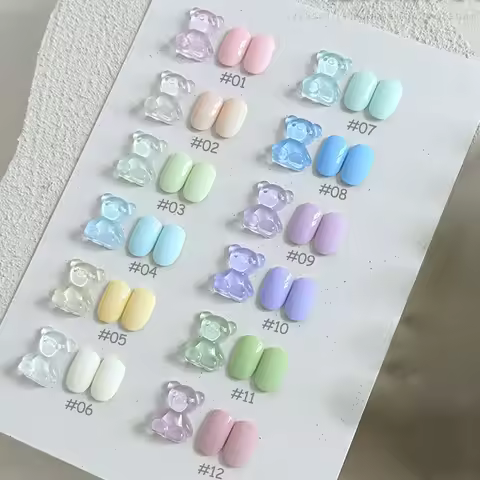 MIANEL 12ML Cloud Nail Gel Polish 2026 New Spring/Summer Mint Green Dopamine Macaron Pastels Cute Sw