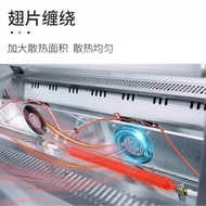 Food Machinery Straight Dry Burning Heating Tube Drying Machinery Stainless Steel Flat Fin Electric 