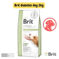 Brit Diabetes Dog Turkey & Pea Dry Food 2kg