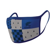 【哈利波特】雷文克勞院徽三層防護口罩 (2入組) 可水洗彈力面料