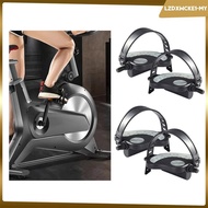 [lzdxwcke2] Exercise Bike Pedals 1/2 inch Thread 9/16 Bike Indoor Stationary Exercise Bike