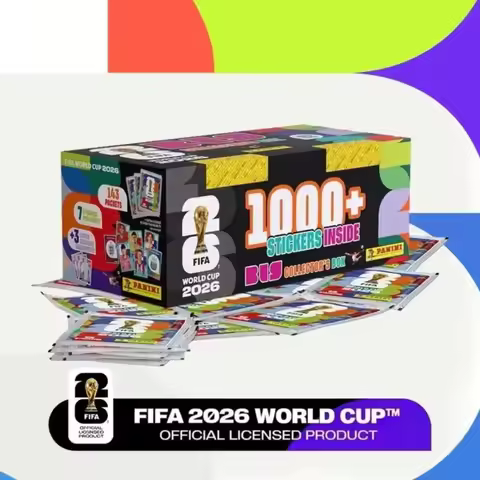 2026Panini Official Fifa World Cup 2026 Stickers Collection Box Full Sealed Packets Football Collect