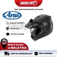 ARAI Tour-X5 Discovery Flat Black Helmet Motor Full Face Touring HelmetSIRIM Adventure Helmet Off Ro