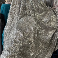 Thousand sequin fabric thousand sequin tile fabric/
