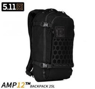（圓仔）5.11【黑色】AMP12™ 25L 戰術雙肩後背包 攝影 旅遊 登山~35572