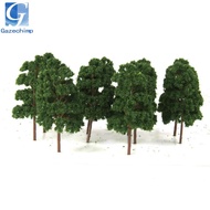 [Gazechimp] 10PCS Model Trees Train Railway Wargame Diorama Architecture Layout  Scale