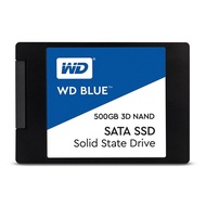 Western Digital Blue เอสเอสดี SSD SATA 3.0 2.5”250GB/500GB/1TB ประกันศูนย์ไทย 3 ปี , 3D NAND SATA SSD