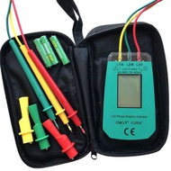 Digital Phase Sequence Meter Phase Meter Three-Phase AC Phase Sequence Meter Phase Detector Phase Se