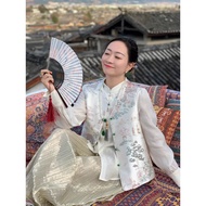 Disc fashion Top Chinese New Station Hand Button cod Sleeveless Chinese Style Retro Embroidered Spri