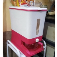 12Kg Rice Dispenser Rice Box Automatic Rice Storage Container With Drying Container / Rice Box - Gro