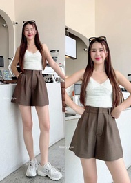 Richy pants กางเกงขาสั้น ผ้าสลาฟ ป้าย sistory