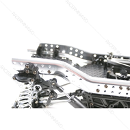 TAMIYA 54049 CR-01 Ladder Frame (Luster Silver) ชุดแต่งรถบังคับทามิย่าแท้