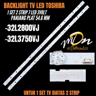 TOSHIBA 32 INCH LED TV BACKLIGHT 32L2800VJ-32L3750VJ TOSHIBA LED TV BACKLIGHT