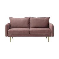 โซฟา 3 ที่นั่ง SB FURNITURE MINDCRAFT สีชมพู (1222619)