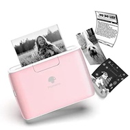 เครื่องปริ้นพกพา Phomemo M04S เครื่องพิมพ์ใบปะหน้า เครื่องปริ้นสติ๊กเกอร์ ไร้หมึก พิมพ์ที่อยู่ รูปภา