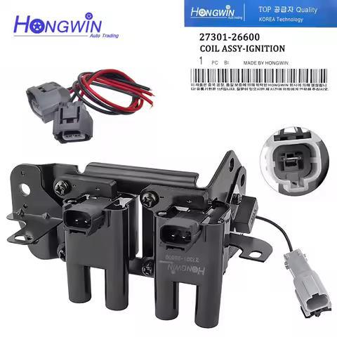 Genuine No.: 27301-26600 Ignition Coil Pack Fits Hyundai Accent Getz LaVita G4EC G4EE G4ED 1.4 1.5 1
